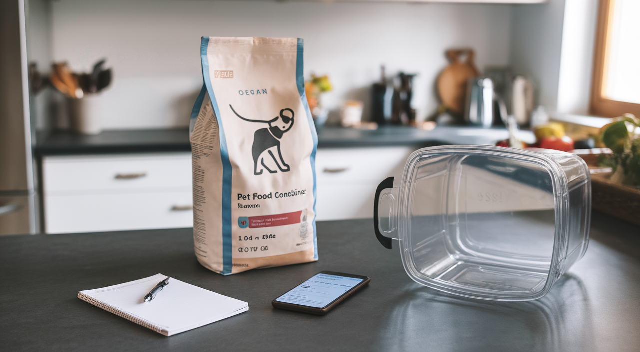 Pet food selection and feeding management